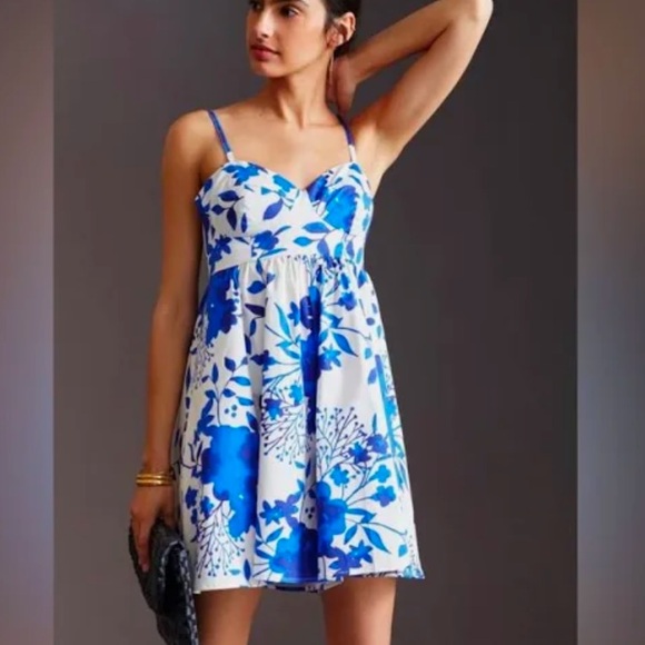 Anthropologie Sleeveless sweetheart Romper - Picture 7 of 7